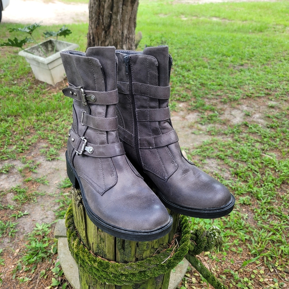 Baretrap Thomas moto boots, sz 8.5 in EUC - Picture 3 of 14